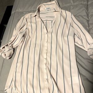 Light pink button down